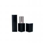 Buy cheap Cosmetic Black Square Lip Balm Tubes Portable Plastic Lipstick Tube For Lip Care from wholesalers