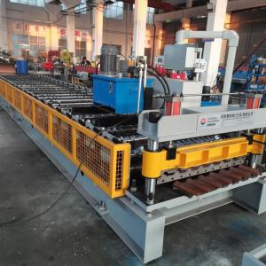 Buy cheap Mexico Popular R101 Trapezoidal Roof Sheet Roll Forming Machine With Chain Drive And Thickness Calibre 26 from wholesalers