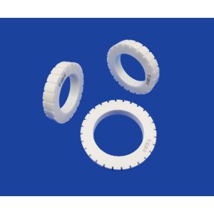 White High Purity Ceramic Seal Rings Customerized Precision Ceramic Machining