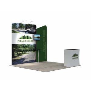 Buy cheap Advertising Trade Show Booth Displays Dye Sublimation Printing Various Shapes from wholesalers