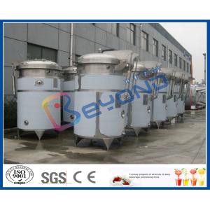 Buy cheap SUS304 / SUS316L Stainless Steel Extraction Tank With Dimple Pad Jacket from wholesalers