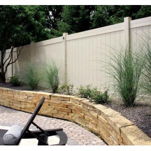 Buy cheap Cheap Vinyl PVC Plastic Privacy Fence With Posts For Home from wholesalers