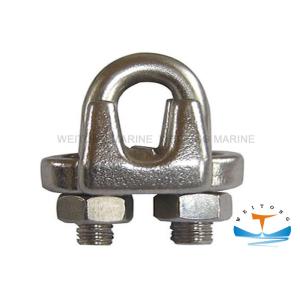 Buy cheap Us Type G450 Malleable Galvanized metal Wire Rope Clip Size 1/8'' -  3