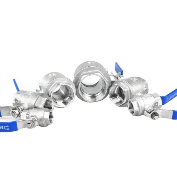 Buy cheap Lockable handle 2 way 1/2" DN15 15mm manual pressure PN63 stainless steel ball valve for high pressure applications from wholesalers