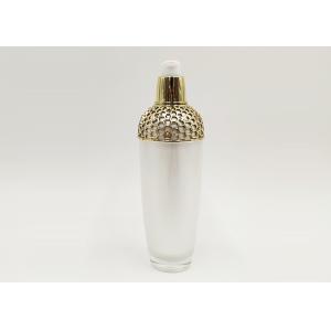 Buy cheap 50ml Acrylic Essential Lotion Face Cream Jars Customized Logo Designed product