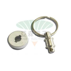 Buy cheap Small Radio Frequency Wireless Alarm Security Tag Detacher With Super Lock product
