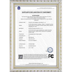 Shenzhen Guihang Electronic Co., Ltd. Certifications