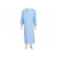 Buy cheap Non Woven Disposable Surgical Gown / Medical Clothing With Knitted Sleeve product