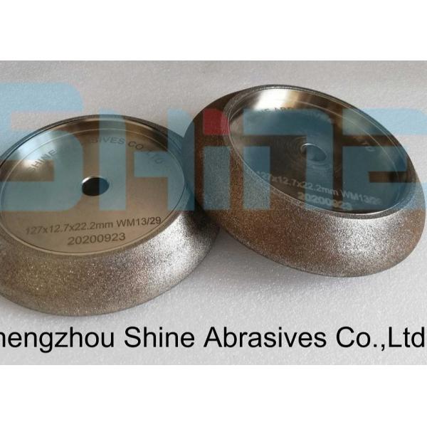 Buy cheap ISO 1.6kg/PC Electroplated Grinding Wheels WM13/29 Profile from wholesalers