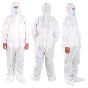 Buy cheap Medical Isolation Disposable Protective Clothing Plastic Suits For Protection from wholesalers