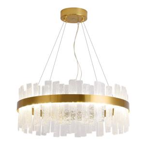 Buy cheap Remote Control Glass Modern Crystal Chandeliers Polished Chrome Finish from wholesalers