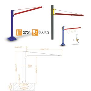 Buy cheap Glass Loading And Unloading 300kg Vacuum Hoist Lifting Systems from wholesalers