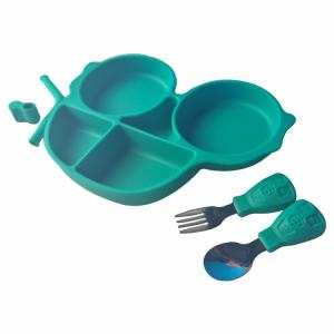 Baby Feeding Silicone Spoon Set Customized Car Shape Bpa Free