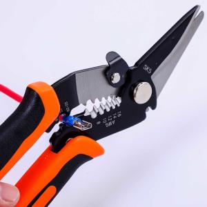 Buy cheap Long Cuttings 270g Combination Shear Alloy Steel Compound Side Cutters from wholesalers