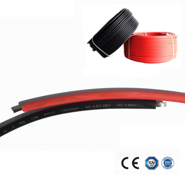 Quality Power System Solar PV Cable Flame Retardant Excellent Abrasion Resistance for sale