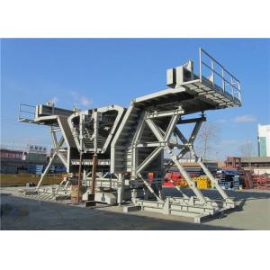 Q235B Steel Segmental Box Girder Formwork , Precast Concrete Formwork