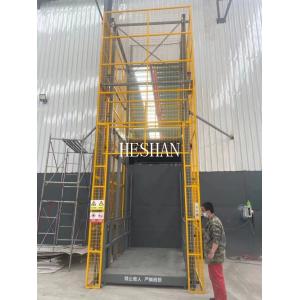 Buy cheap Hydraulic Small Cargo Elevator Wall Mounted Warehouse Cargo Lift from wholesalers