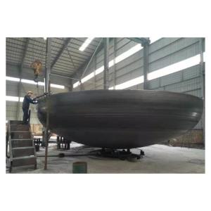 Hemispherical Bottoms Tank with Customized Spherical Ends and Claded Material