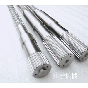 Buy cheap Copersion Extruder Machine Components Diameter 120mm Involute Spline Shafts from wholesalers