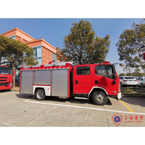 Quality Flexible Mini Size 4x2 Drive Water Tanker Fire Truck With 3500 Liters Water for sale