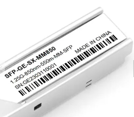 Quality LC Connector SFP Transceiver Module 1.25G 550m 850nm Duplex Fiber Optic Transceiver for sale