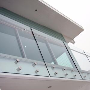 Buy cheap Toughened Laminated Building Tempered Glass Railing Design For Balcony from wholesalers