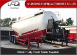Buy cheap V / W Type 30 Ton To 80 Ton Cement Silo Trailer / 3 Axles Bulk Tank Truck  from wholesalers