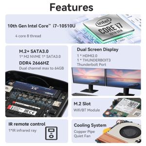 Buy cheap Single LAN Custom Mini PC DDR4 Mini Gaming PC For Home And Office from wholesalers