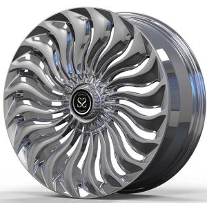 Buy cheap S500 W222 Chrome Custom 1PC Forged Wheels 20x8.5J from wholesalers