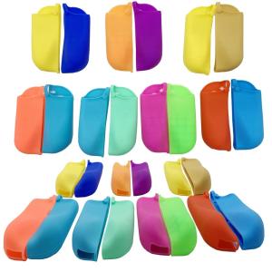 Buy cheap Protective Shock Proof HOXC Silicone Mixed Colors Compatible Protective Case for OLED Switch and Joy-Con Controller with 13 Thumbstick Covers from wholesalers