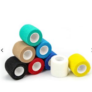 Buy cheap Bright Colors Cohesive Medical Bandage For Medical Treatment Fixing And Wrapping from wholesalers