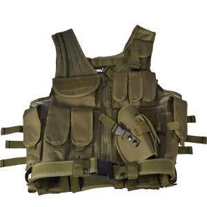 Buy cheap Adjustable Military Tactical Vest with Removable Shoulder Straps Nylon Material from wholesalers