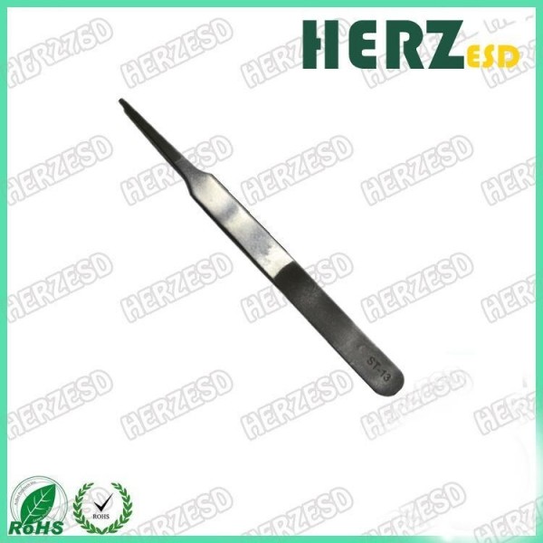 High Precision Electrostatic Discharge Tools / Medium Tip Tweezers With Polished