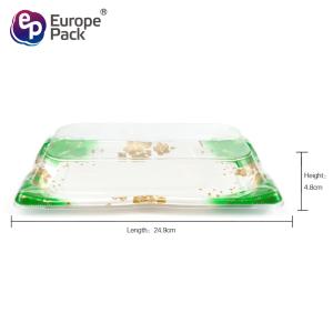 EPK new arrival food grade square disposable sushi lunch boxes