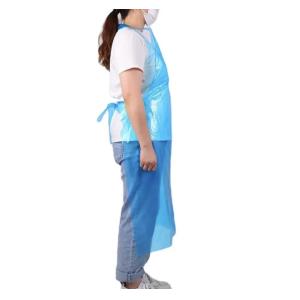 Buy cheap Custom Transparent Pe Cheap Disposable Apron Medical Waterproof apron gown from wholesalers