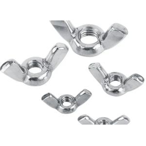 Buy cheap M6 M10 M12 18-8 Stainless Steel Wing Nut Square Wing Round Butterfly Nut DIN314 DIN315 from wholesalers