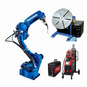 Buy cheap YASKAWA AR1440 6 Axis Automatic Welding Robotic Arm With YRC1000 Robot Controller Arc Welding Robot from wholesalers