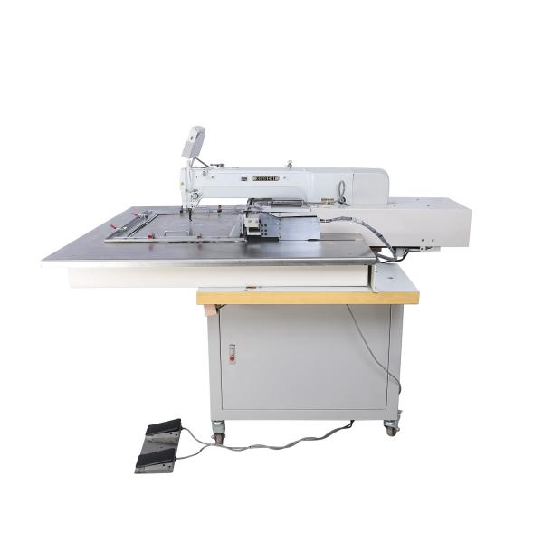 Mechanical Hat Embroidery Machine , LED Touch Screen Commercial Sewing Machine
