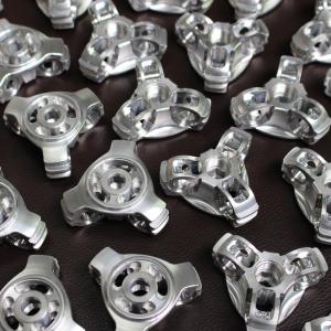 Buy cheap High Precision Milled CNC Aluminum Parts Sandblasting Anodizing Silver Surface Finish from wholesalers