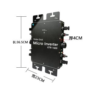 Buy cheap IP65 Micro Inverter GTB1600 On Grid Low Cost Easy Installation On Grid Smart Solar Micro Pv Inverter from wholesalers
