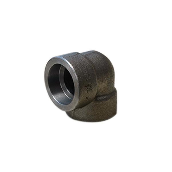90DEG 45DEG Forged Steel Elbow ASME B16.11 Elbow Cap Tee 3000LB Threaded SW