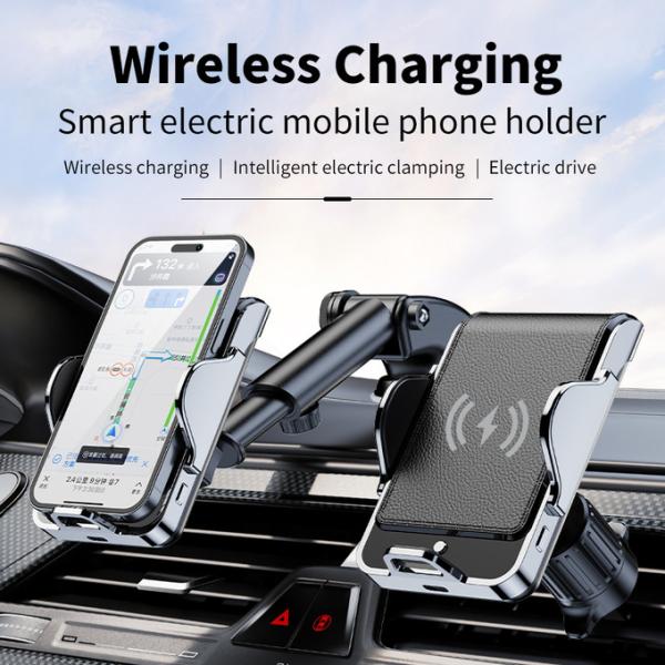 Universal 360° Adjustable Cell Phone Holder With 15W Wireless Charging