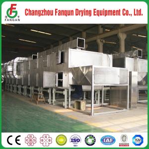 SUS 316L Industrial Belt Dryer System multi layer Cross Flow