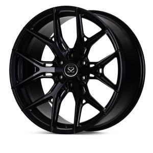 Buy cheap Satin Black 6 Spoke Forged Alloy Rims 5x112 20 And 21 Inch For Benz C-Class from wholesalers