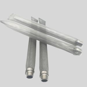 Buy cheap 304 316 Stainless Steel Wire Mesh Bazooka Screen Customized Size from wholesalers