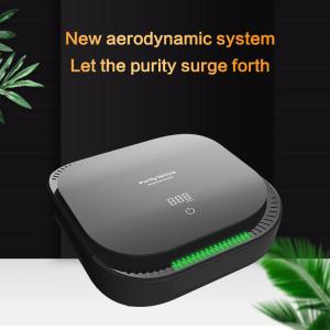 PM2.5 Display Car Air Purifier Portable Desktop Mini Room In Cars Purifying Air