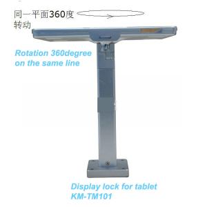 COMER wall mount anti-theft display stand for tablet ipad in shop, hotels,