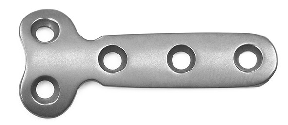 Buy cheap T Shaped Metacarpal Plates Titanium Locking Plate Thickness 1.2mm from wholesalers