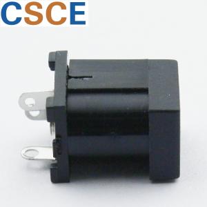 Buy cheap Vertical DC Power Jack Connector / Panel Mount DC Power Jack Insulation Resistance ≥500mΩ from wholesalers