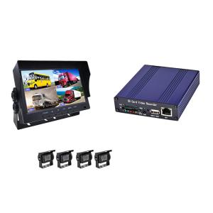 Buy cheap Tamper Proof H.265 4CH AHD 4G Mobile DVR product